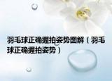 羽毛球正確握拍姿勢(shì)圖解（羽毛球正確握拍姿勢(shì)）