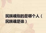 民族魂指的是哪個人（民族魂是誰）