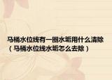 馬桶水位線有一圈水垢用什么清除（馬桶水位線水垢怎么去除）