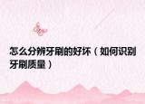 怎么分辨牙刷的好壞（如何識(shí)別牙刷質(zhì)量）
