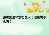 點燃的酒精塊怎么滅（酒精塊怎么滅）