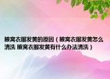 腋窩衣服發(fā)黃的原因（腋窩衣服發(fā)黃怎么清洗 腋窩衣服發(fā)黃有什么辦法清洗）
