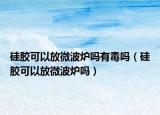 硅膠可以放微波爐嗎有毒嗎（硅膠可以放微波爐嗎）