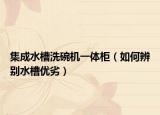 集成水槽洗碗機一體柜（如何辨別水槽優(yōu)劣）