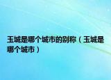 玉城是哪個(gè)城市的別稱（玉城是哪個(gè)城市）