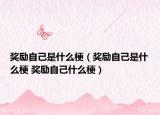 獎勵自己是什么梗（獎勵自己是什么梗 獎勵自己什么梗）