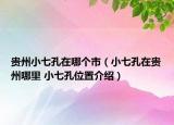 貴州小七孔在哪個市（小七孔在貴州哪里 小七孔位置介紹）