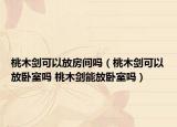 桃木劍可以放房間嗎（桃木劍可以放臥室嗎 桃木劍能放臥室嗎）