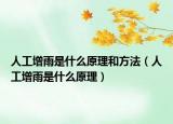 人工增雨是什么原理和方法（人工增雨是什么原理）