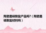 陶瓷是硅酸鹽產(chǎn)品嗎?（陶瓷是硅酸鹽材料嗎）