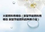 火箭燃料有哪些（新型節(jié)能燃料有哪些 新型節(jié)能燃料的種類介紹）
