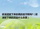 搓澡泥搓下來(lái)的真的是污垢嗎?（搓澡搓下來(lái)的泥是什么東西）