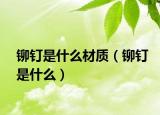 鉚釘是什么材質(zhì)（鉚釘是什么）