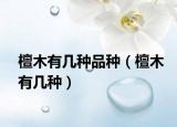 檀木有幾種品種（檀木有幾種）