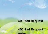 <html>
<head><title>400 Bad Request</title></head>
<body bgcolor=