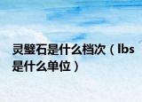 靈璧石是什么檔次（lbs是什么單位）