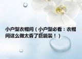 小戶型衣帽間（小戶型必看：衣帽間這么做太香了巨能裝?。? /></span></a>
                        <h2><a href=