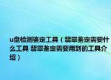 u盤檢測鑒定工具（翡翠鑒定需要什么工具 翡翠鑒定需要用到的工具介紹）