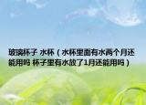 玻璃杯子 水杯（水杯里面有水兩個月還能用嗎 杯子里有水放了1月還能用嗎）