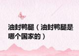 油封鴨腿（油封鴨腿是哪個(gè)國(guó)家的）
