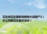 花生味花生醬解說植物大戰(zhàn)僵尸2（怎么判斷花生醬壞沒壞）