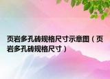頁巖多孔磚規(guī)格尺寸示意圖（頁巖多孔磚規(guī)格尺寸）
