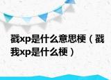 戳xp是什么意思梗（戳我xp是什么梗）