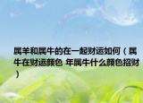屬羊和屬牛的在一起財(cái)運(yùn)如何（屬牛在財(cái)運(yùn)顏色 年屬牛什么顏色招財(cái)）