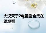 大漢天子2電視劇全集在線觀看