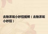 去除茶垢小妙招視頻（去除茶垢小妙招）