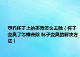 塑料杯子上的茶漬怎么去除（杯子變臭了怎樣去除 杯子變臭的解決方法）