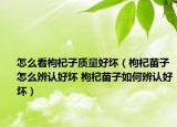 怎么看枸杞子質(zhì)量好壞（枸杞苗子怎么辨認(rèn)好壞 枸杞苗子如何辨認(rèn)好壞）