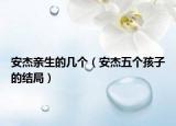 安杰親生的幾個(gè)（安杰五個(gè)孩子的結(jié)局）