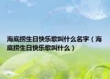 海底撈生日快樂歌叫什么名字（海底撈生日快樂歌叫什么）