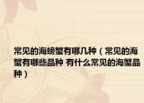 常見(jiàn)的海螃蟹有哪幾種（常見(jiàn)的海蟹有哪些品種 有什么常見(jiàn)的海蟹品種）