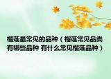 榴蓮最常見(jiàn)的品種（榴蓮常見(jiàn)品類有哪些品種 有什么常見(jiàn)榴蓮品種）