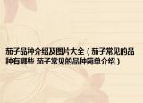 茄子品種介紹及圖片大全（茄子常見的品種有哪些 茄子常見的品種簡單介紹）