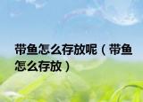 帶魚怎么存放呢（帶魚怎么存放）