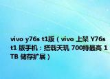 vivo y76s t1版（vivo 上架 Y76s t1 版手機(jī)：搭載天璣 700持最高 1TB 儲(chǔ)存擴(kuò)展）
