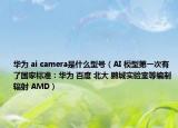 華為 ai camera是什么型號(hào)（AI 模型第一次有了國(guó)家標(biāo)準(zhǔn)：華為 百度 北大 鵬城實(shí)驗(yàn)室等編制輻射 AMD）