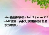 vivo折疊屏手機(jī)x fold2（vivo X Fold2圖賞：兩儀萬象拼接設(shè)計(jì)彰顯東方意韻）
