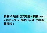 真我v11是什么充電器（真我realme11Pro/Pro 通過3C認證  充電規(guī)格曝光）
