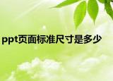 ppt頁(yè)面標(biāo)準(zhǔn)尺寸是多少