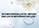 課文中睡夢(mèng)中的媽媽是什么樣子的（睡夢(mèng)中的媽媽是什么樣子的 睡夢(mèng)中的媽媽樣子是什么樣的）