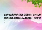 dn400表示內(nèi)徑還是外徑（dn400是內(nèi)徑還是外徑 dn400是什么意思）