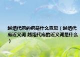 越俎代庖的皰是什么意思（越俎代庖近義詞 越俎代庖的近義詞是什么）