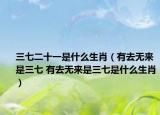 三七二十一是什么生肖（有去無來是三七 有去無來是三七是什么生肖）