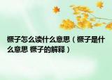 橛子怎么讀什么意思（橛子是什么意思 橛子的解釋）