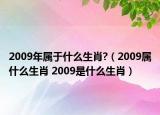 2009年屬于什么生肖?（2009屬什么生肖 2009是什么生肖）