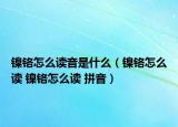 鎳鉻怎么讀音是什么（鎳鉻怎么讀 鎳鉻怎么讀 拼音）